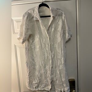 Arizia semi sheer dress/shirt